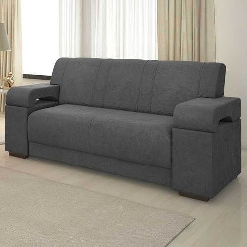 Sofa Atlanta 3 Lugares Tecido Veludo - Estofar