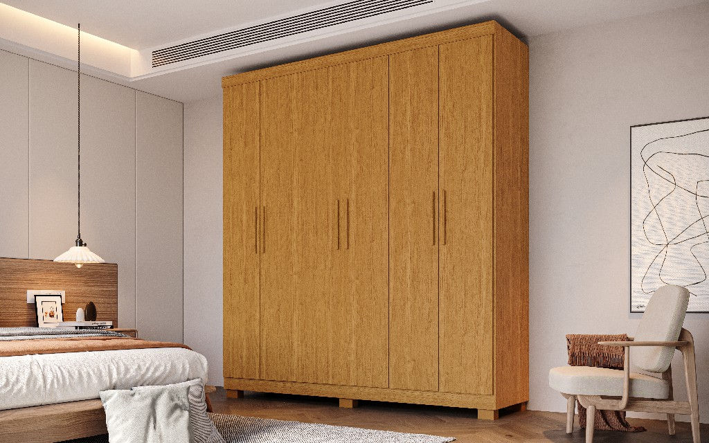 Guarda Roupa Lana 6 Portas, 100% MDF - ACP Moveis