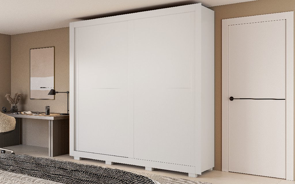 Guarda Roupa Nicole 2 Portas, 100% MDF - ACP