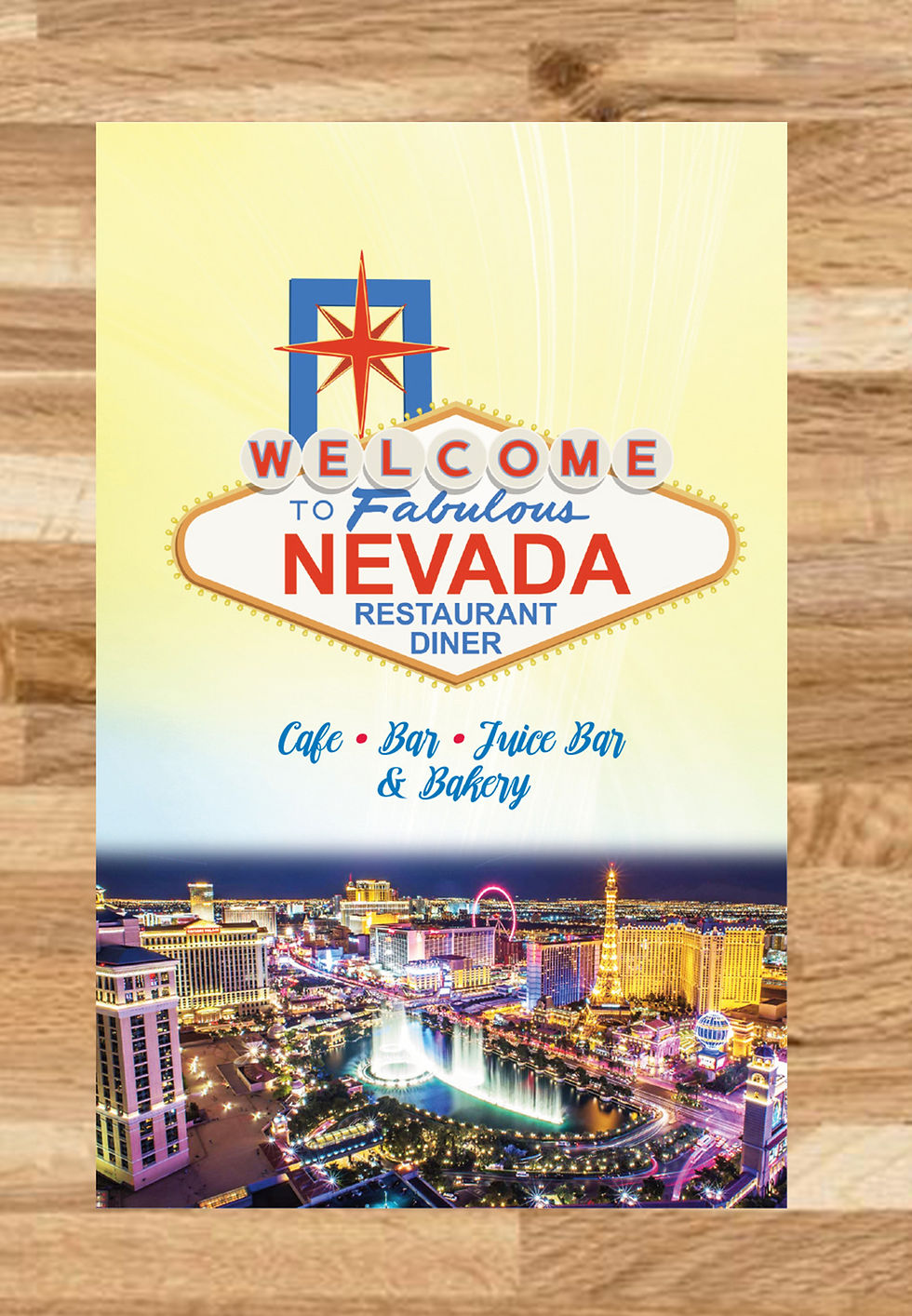Nevada Diner restaurant graphics nj