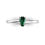 Thumbnail: 1ct Classic Solitaire - Emerald Green or Tanzanite!