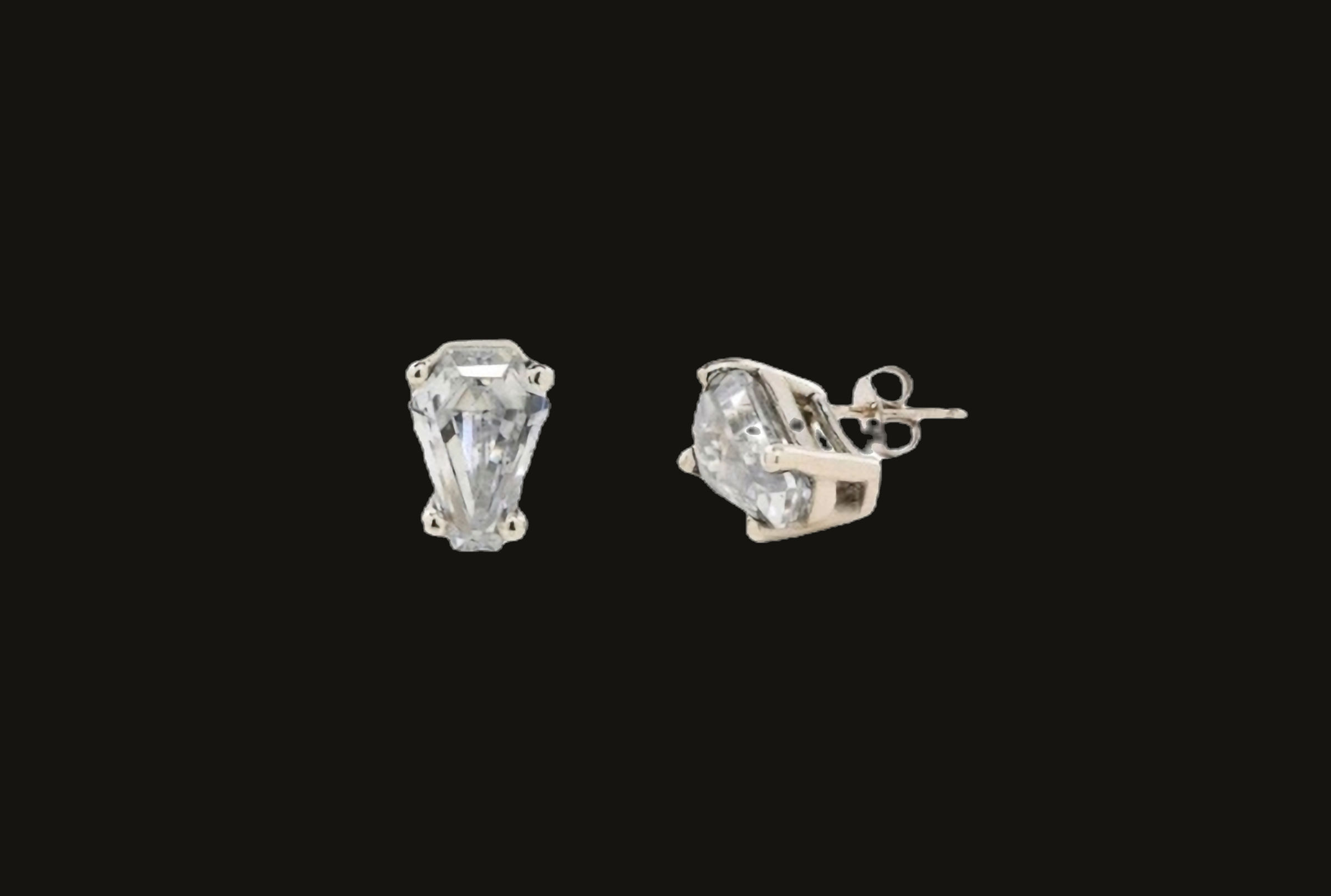 1ct Earrings - Post or Lever Back