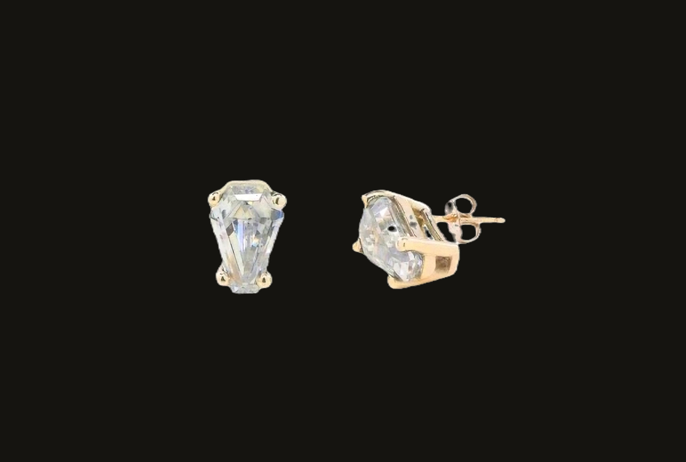 1ct Earrings - Post or Lever Back