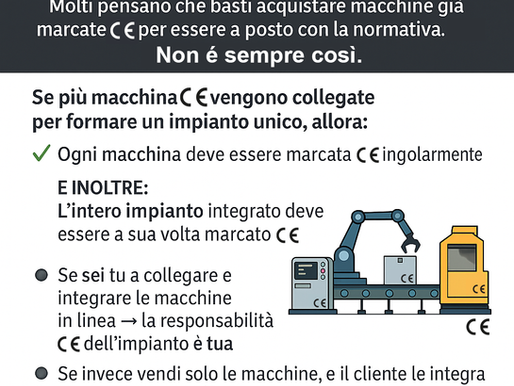 Quando la Marcatura CE è a carico dell’integratore?