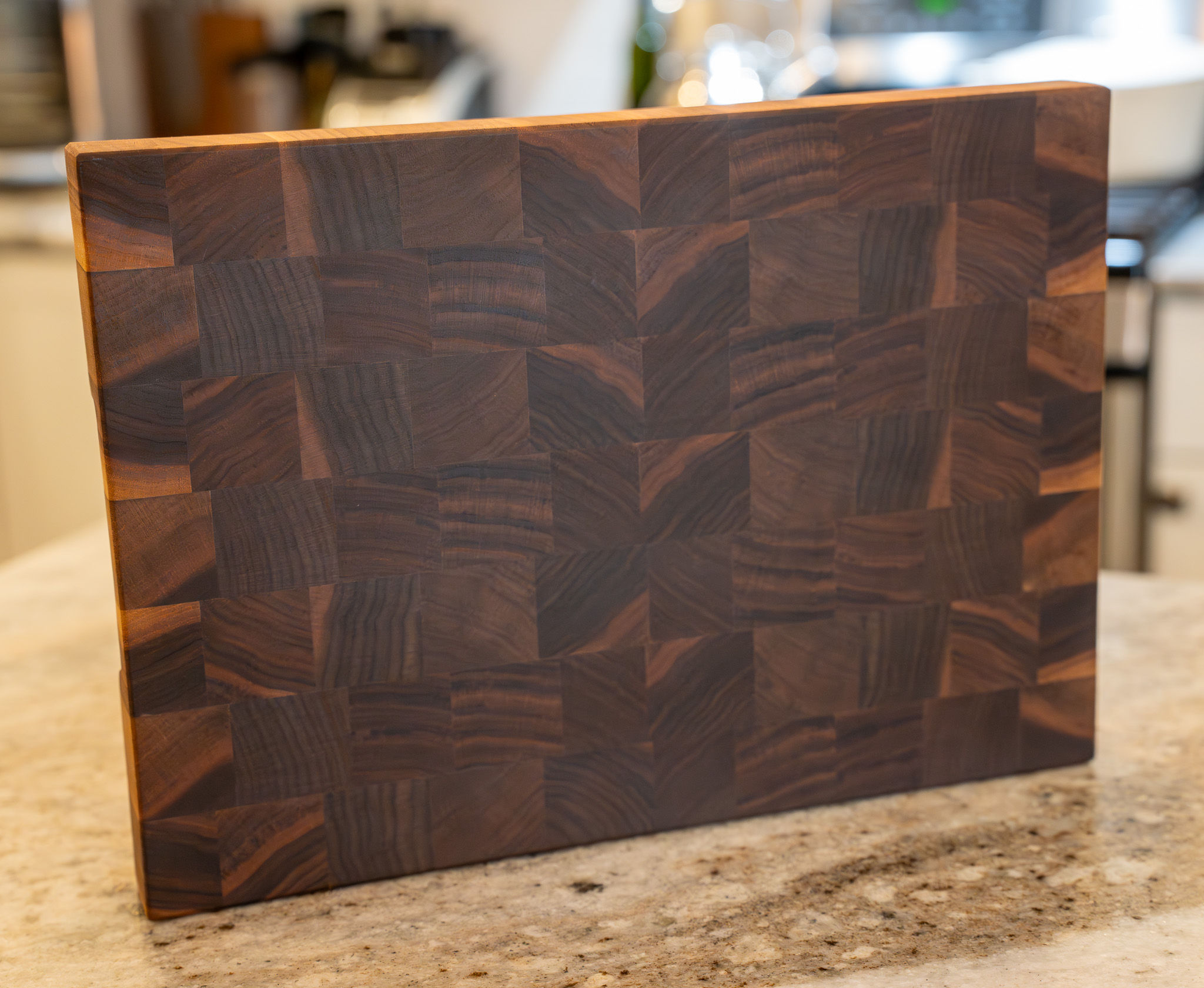 Walnut random block board Medium 17"x12"x1.75"