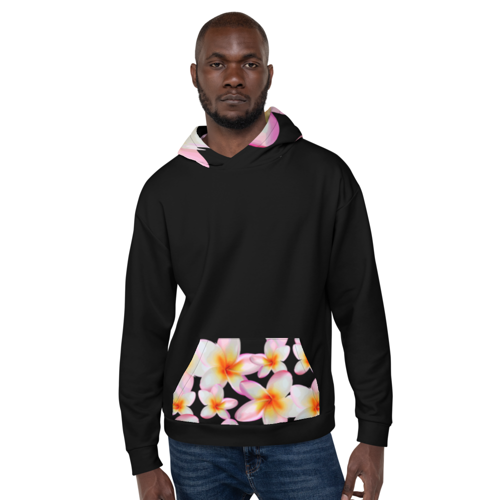 Pink Plumeria II Unisex Hoodie