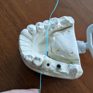 wrong way to floss