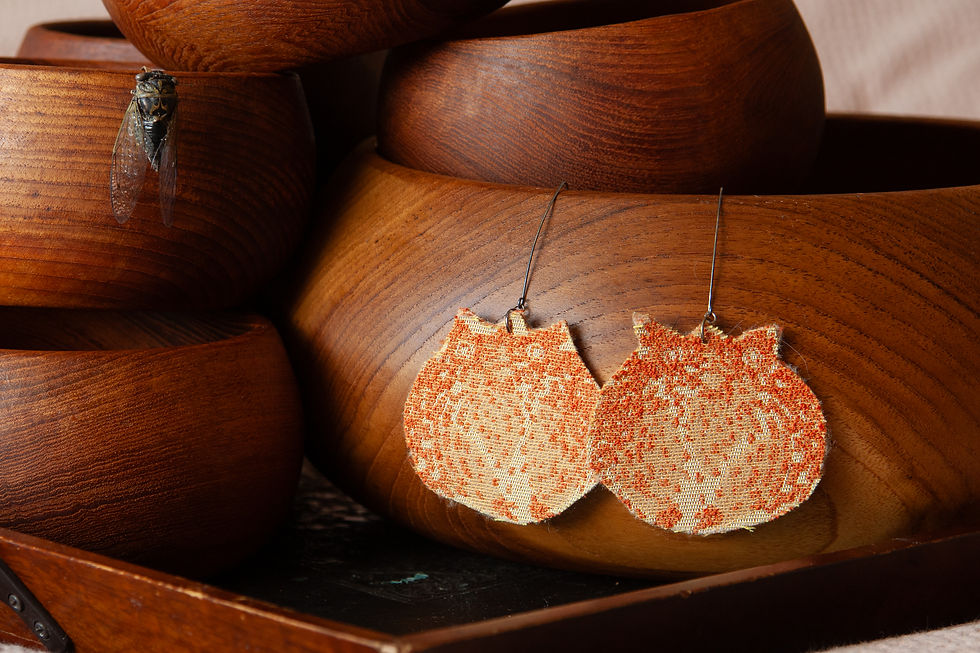Thumbnail: EARRINGS - Owl Low Hang Dangles