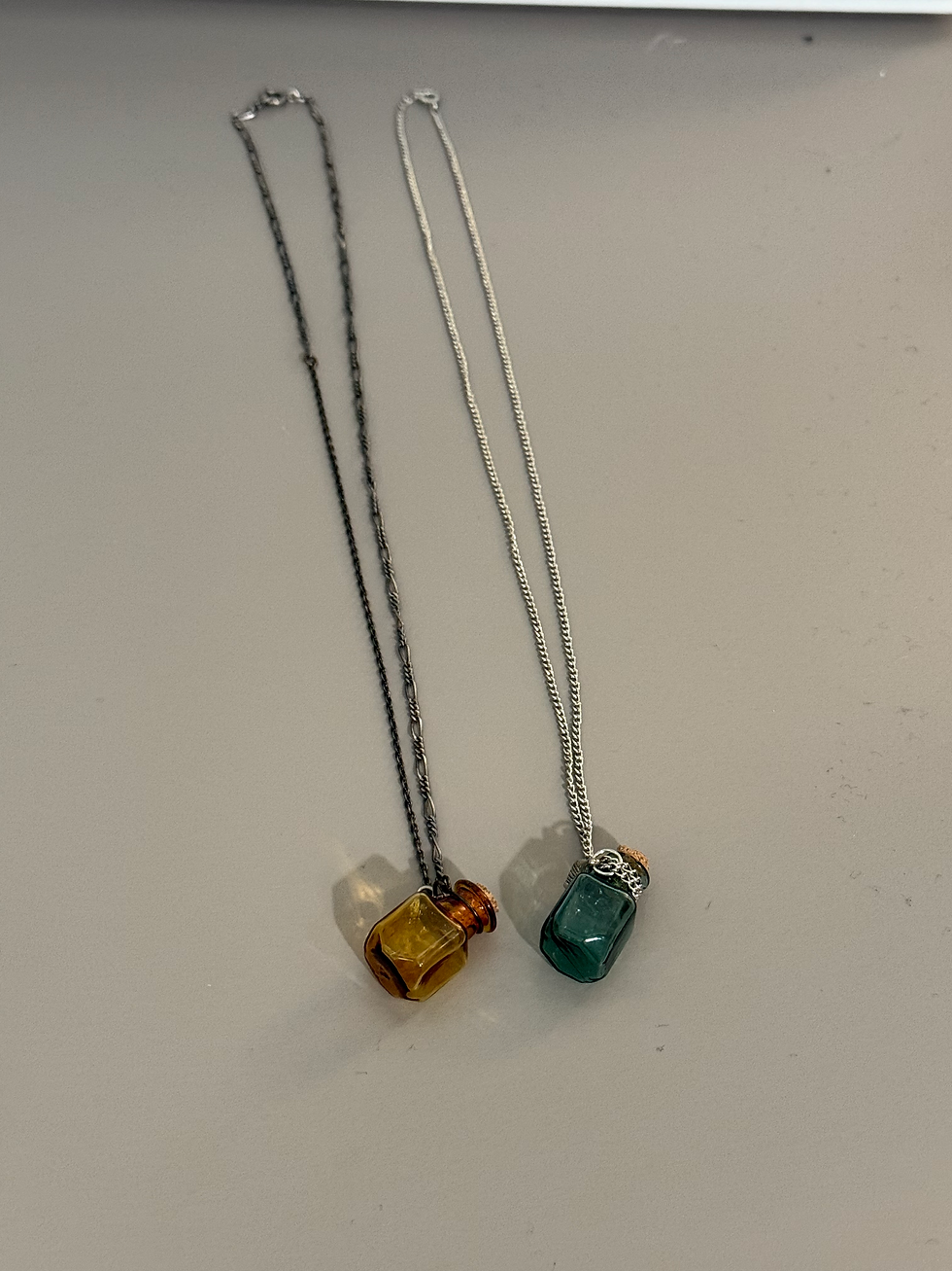 Thumbnail: NECKLACE - Customizable Tiny Jar  on chain