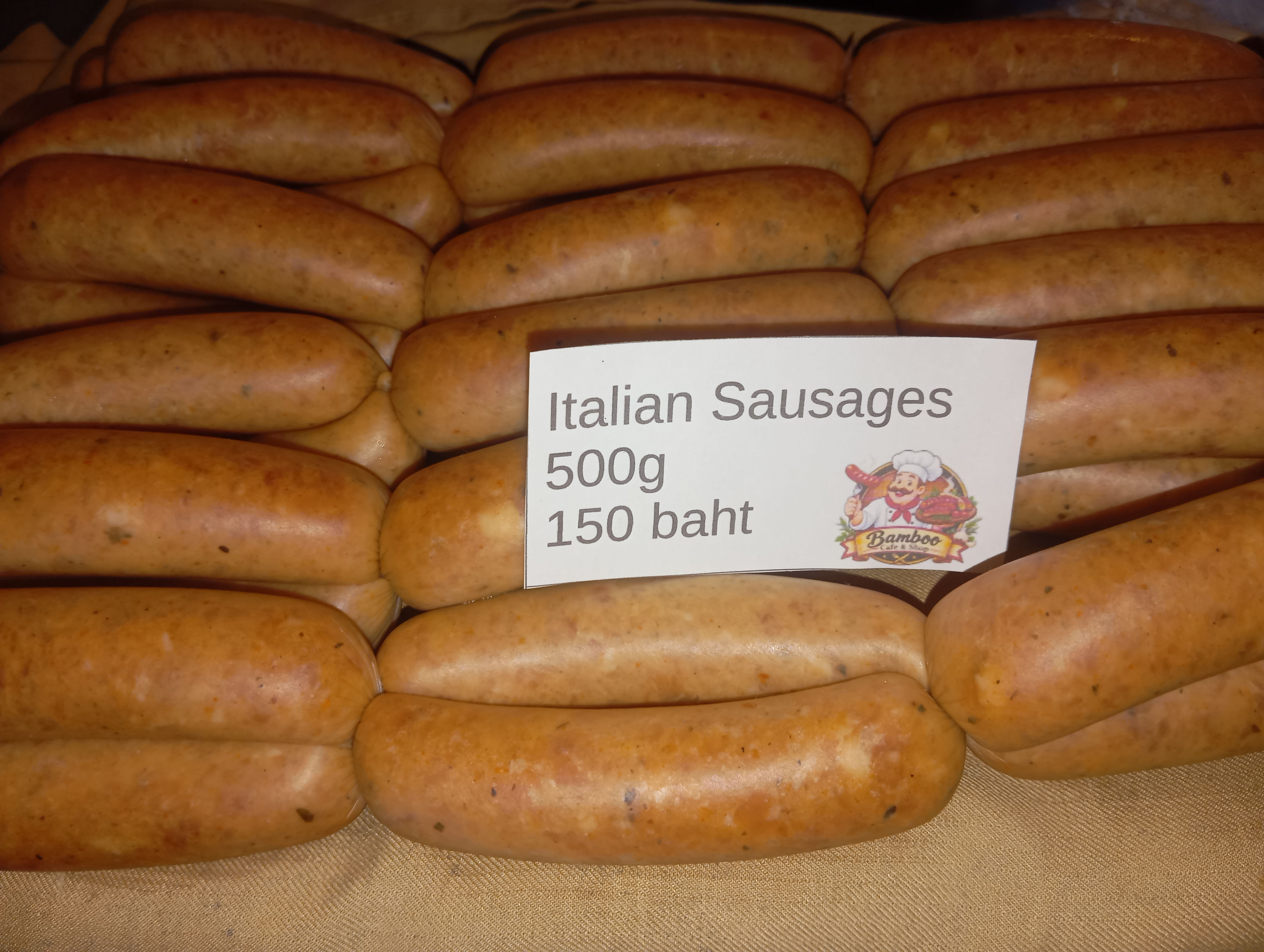 Italian Pork Sausages 500g, 150 baht