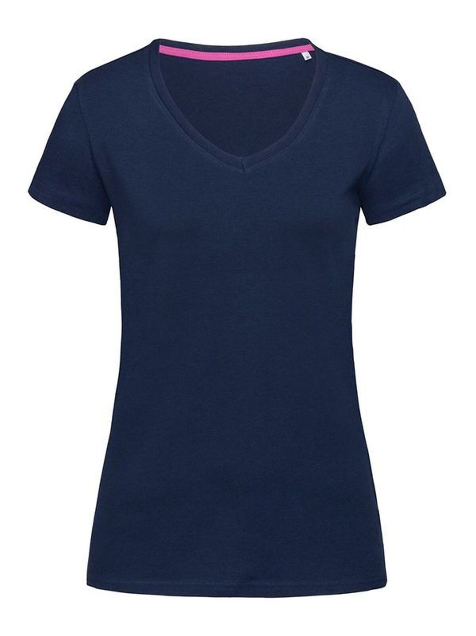 Miniature : T-shirt col V femme coton - 7 coloris