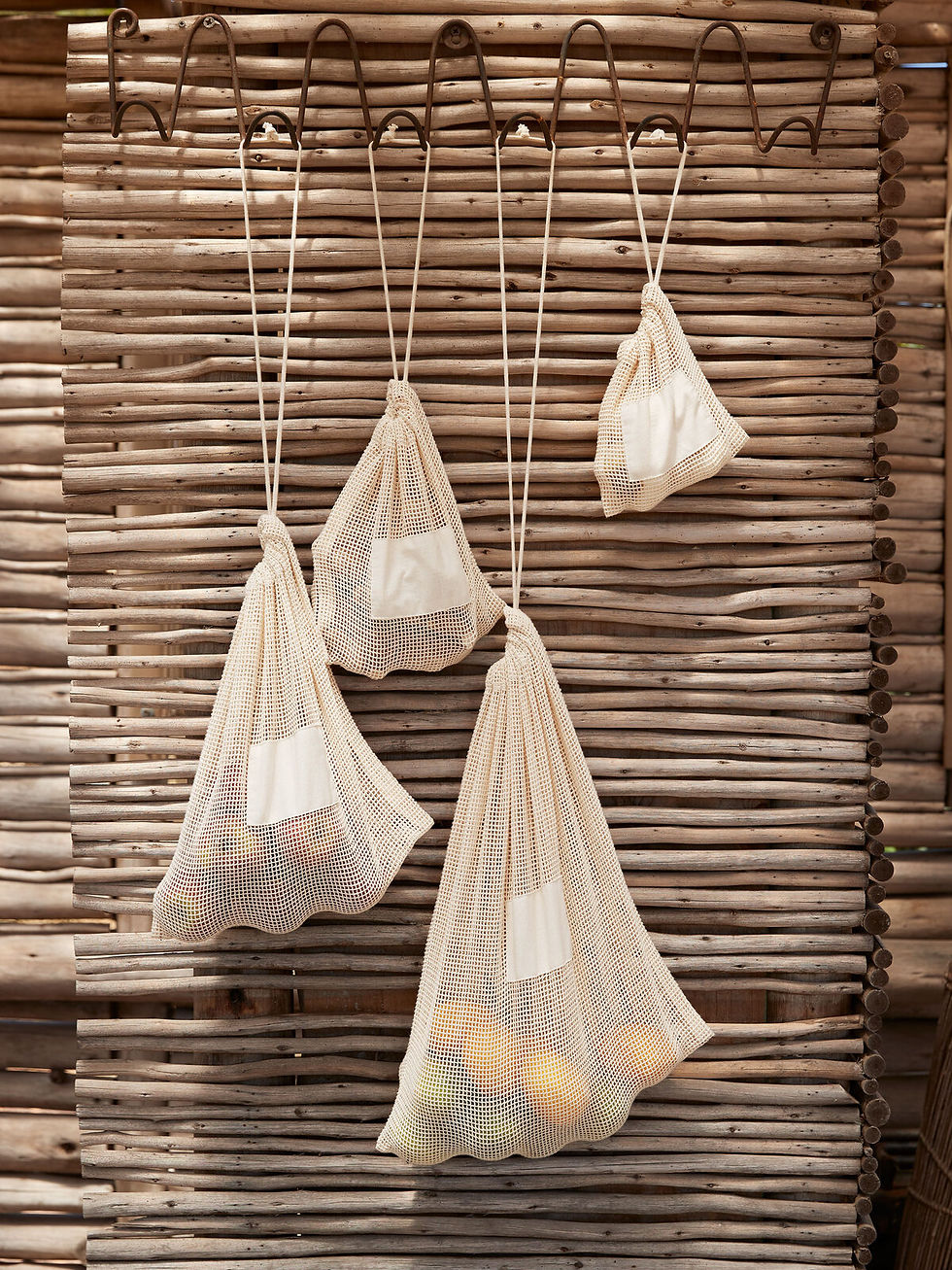 Miniature : Filet en coton bio GOTS taille S pour vrac alimentaire