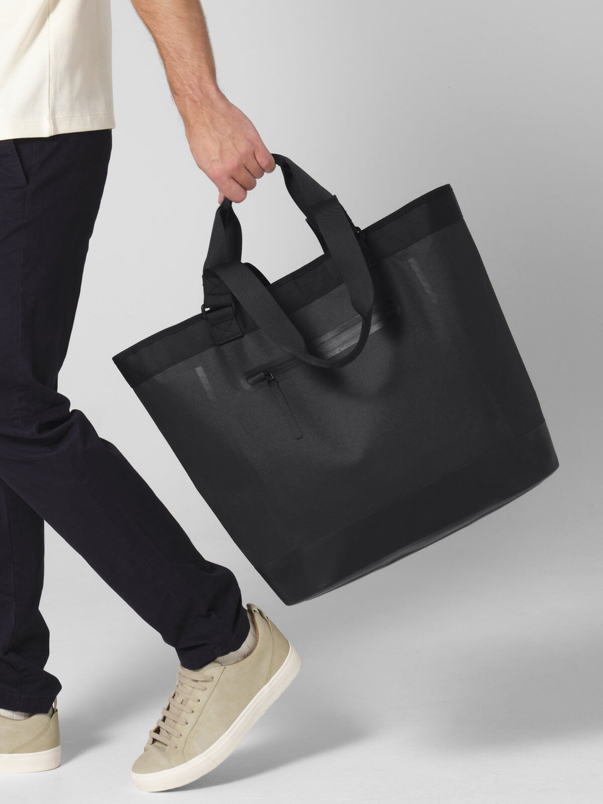 Sac shopper polyester - 2 coloris