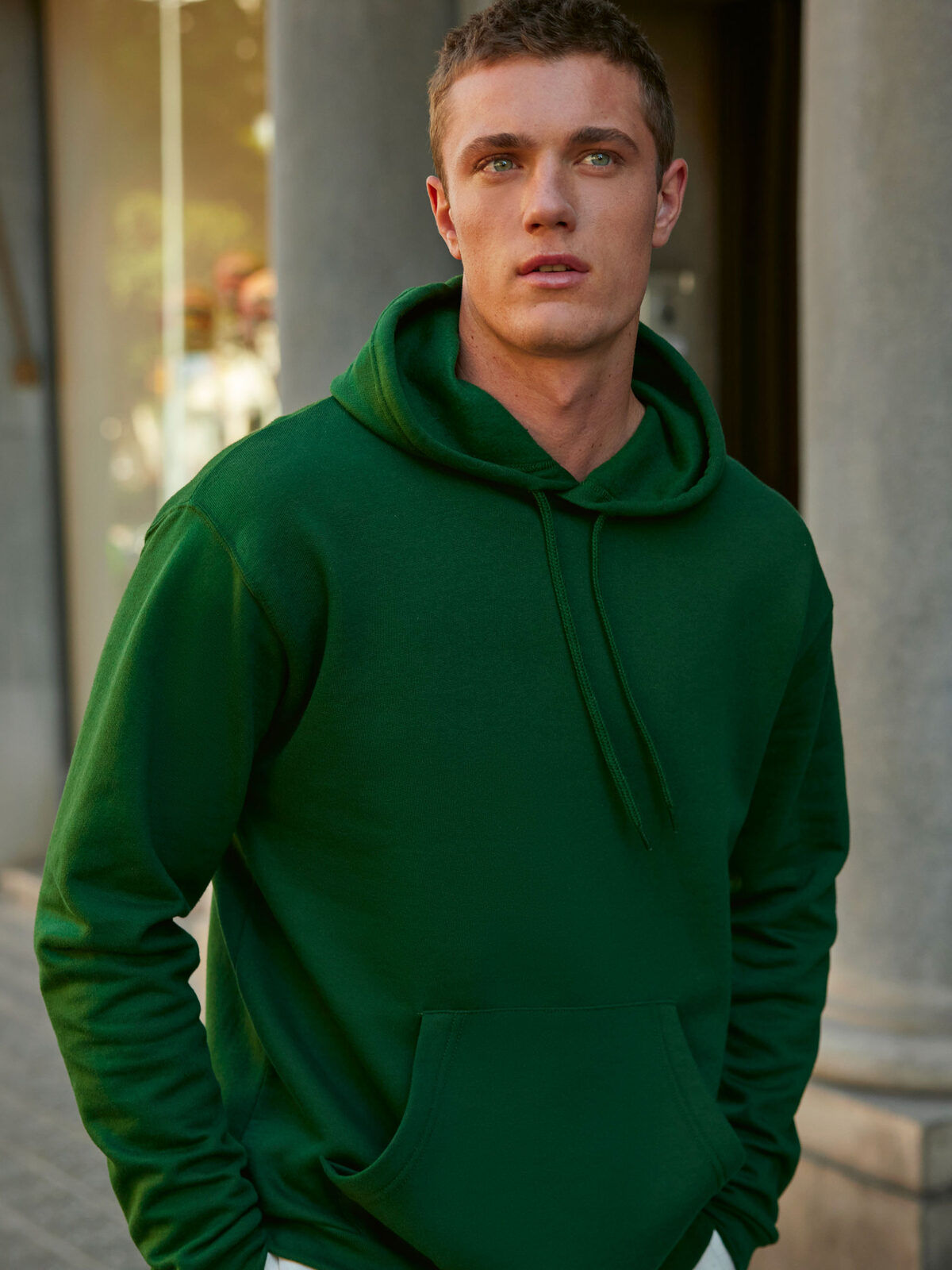 Sweat à capuche unisexe polycoton - 12 coloris