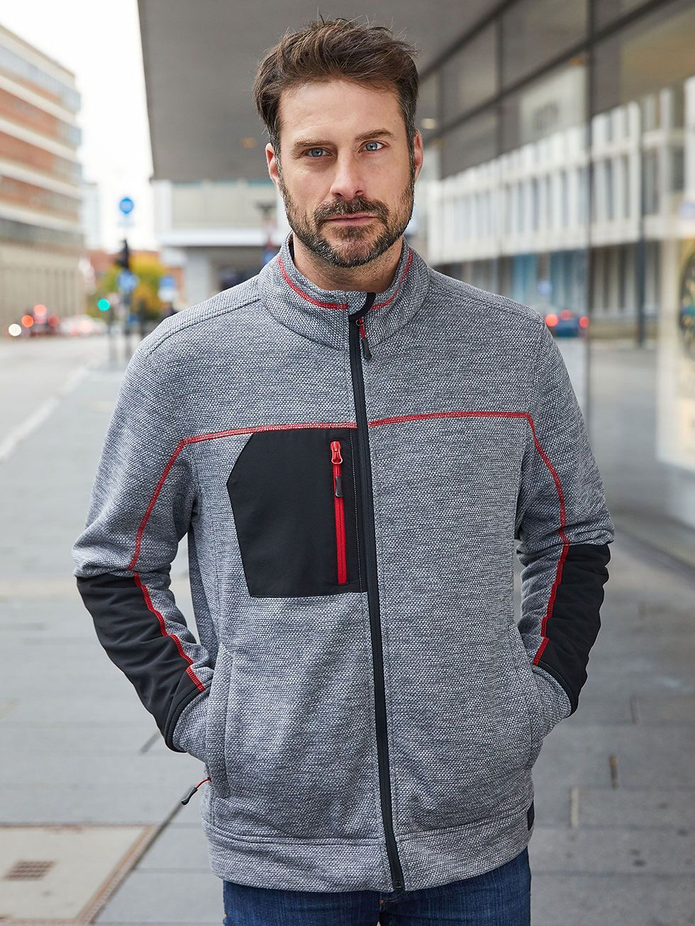 Miniature : Veste polaire homme polyester recyclé - 3 coloris