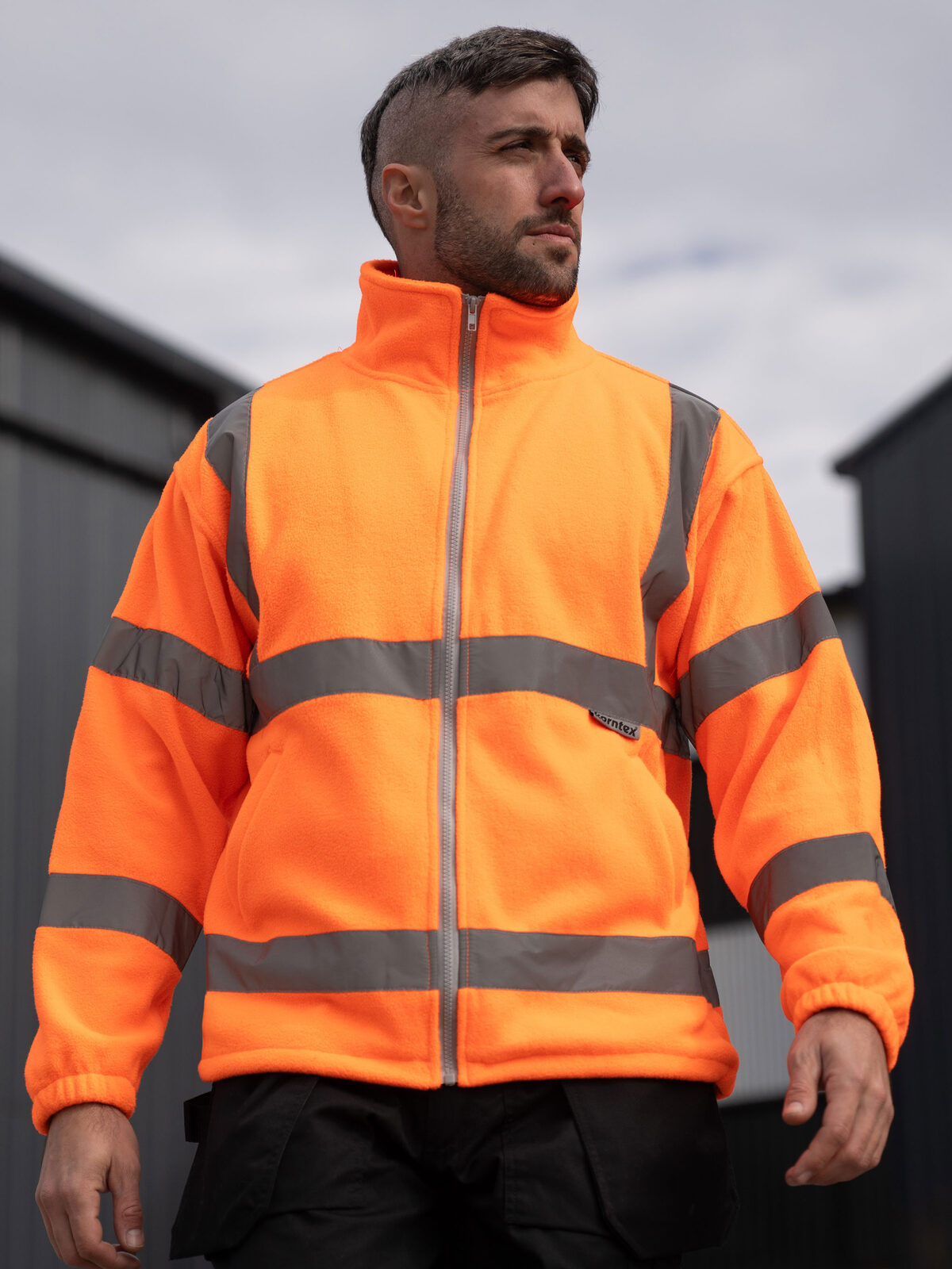 Polaire unisexe polyester réfléchissant - 2 coloris