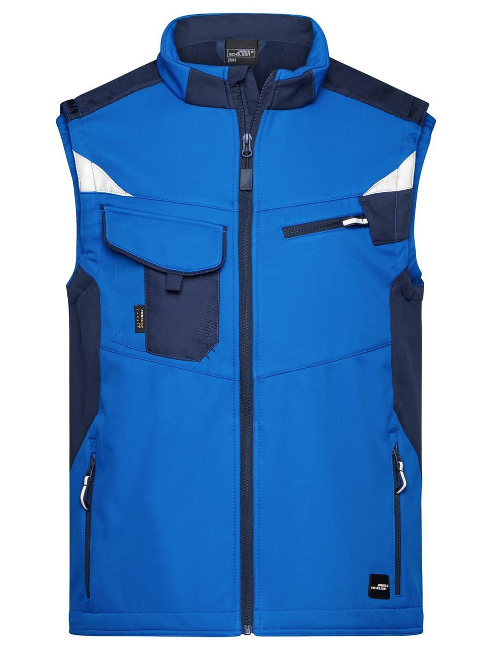 Miniature : Gilet softshell homme polyester à capuche - 9 coloris