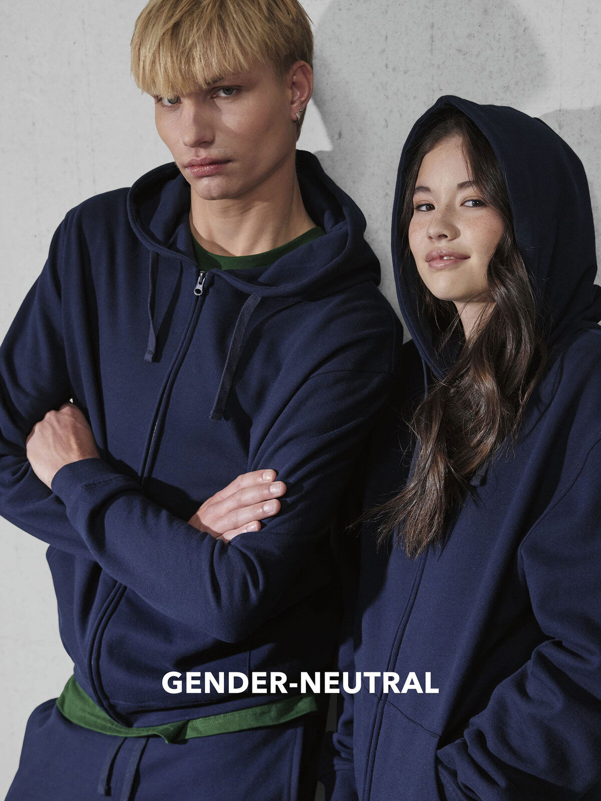 B&C ID.334 Zip Hood - 3 coloris
