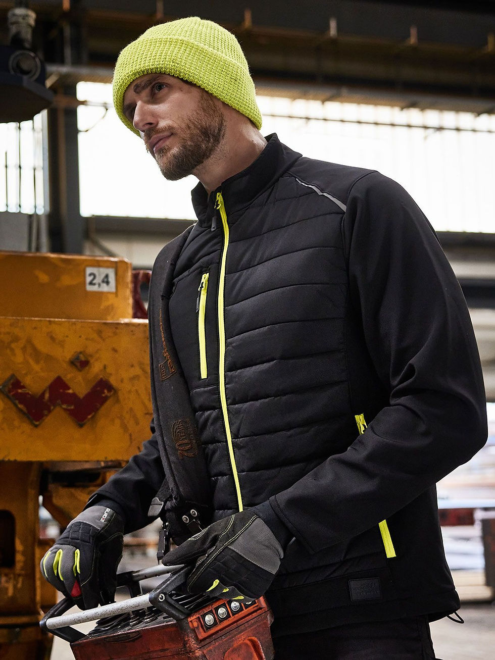 Miniature : Veste softshell homme polyester recyclé à capuche - 5 coloris