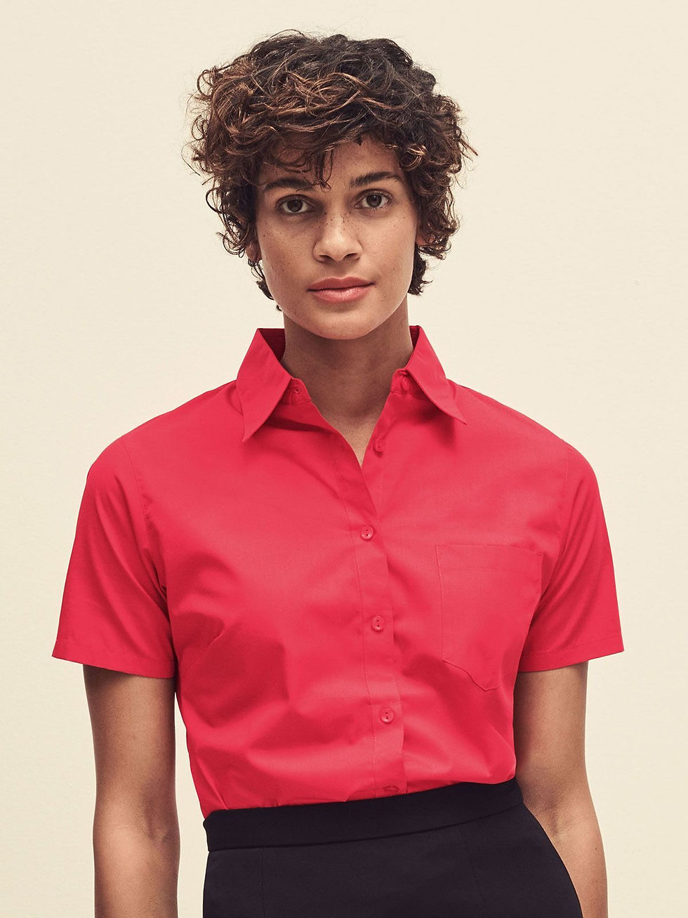 Miniature : Chemise femme coton 115g/m² - 5 coloris