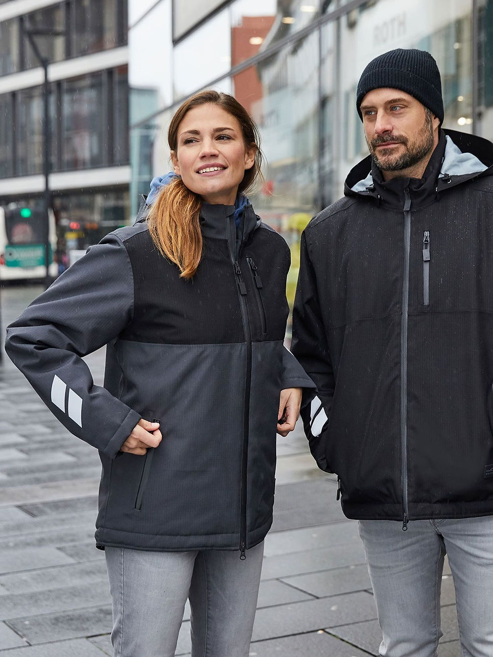 Miniature : Veste de travail rembourrée "Hardshell" 000g/m² - 4 coloris