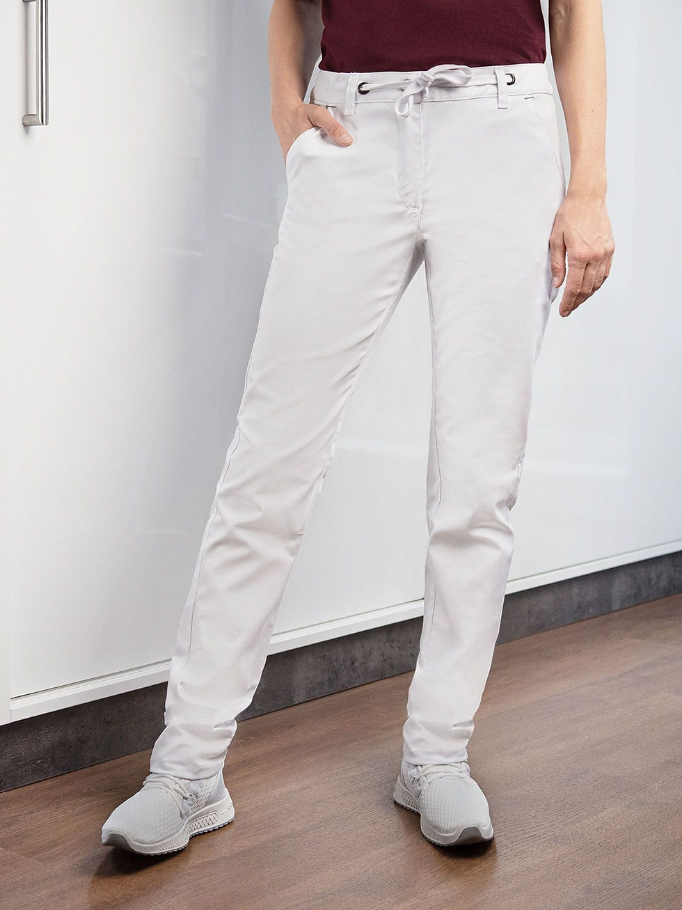 Miniature : Pantalon femme polycoton - 4 coloris