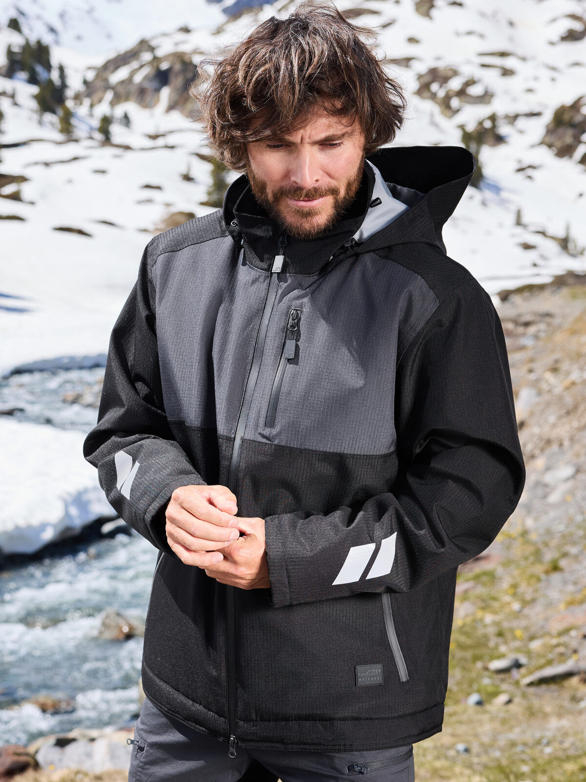 Veste de travail rembourrée "Hardshell" 000g/m² - 4 coloris