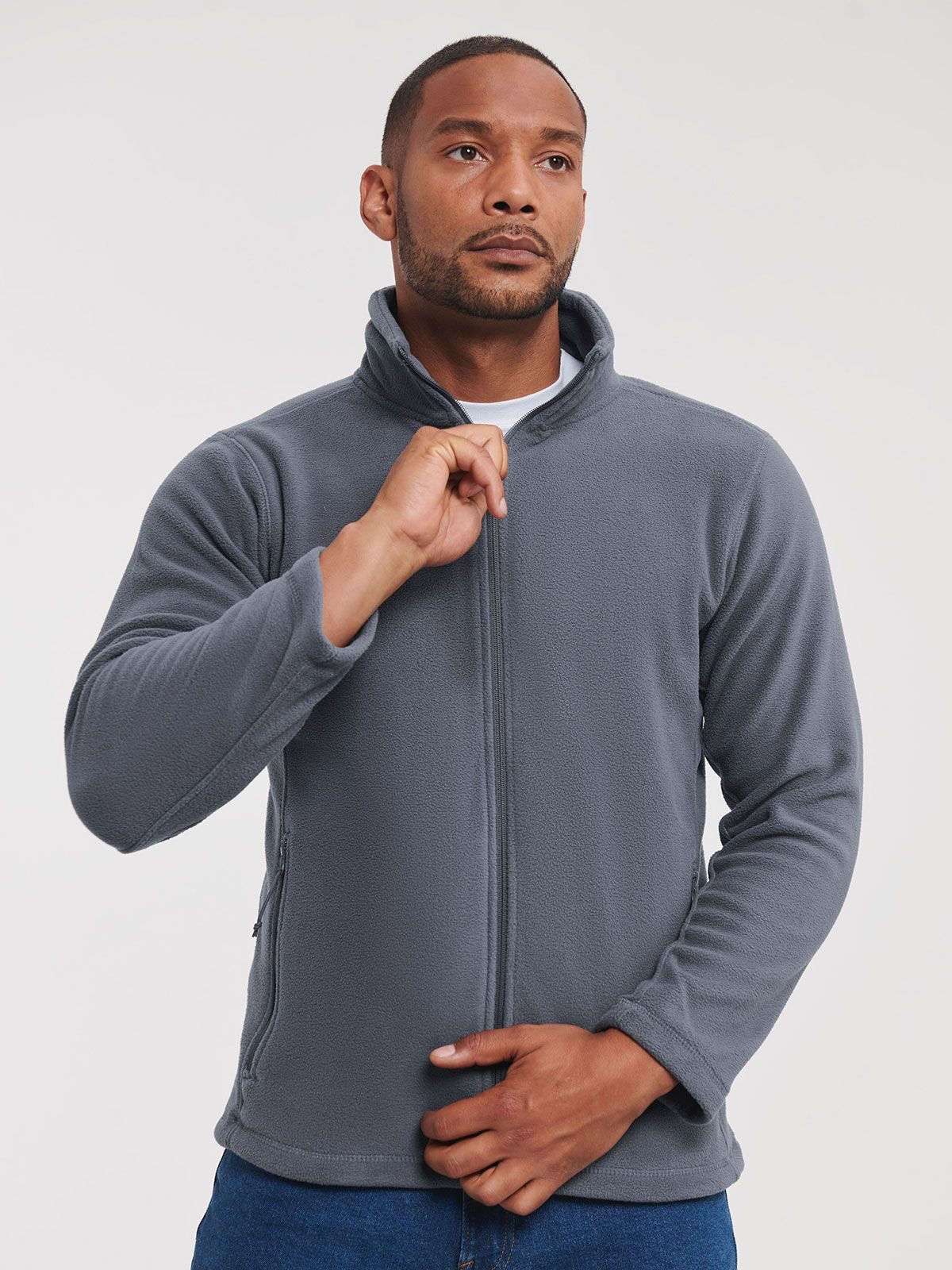 Polaire zippée homme - 8 coloris