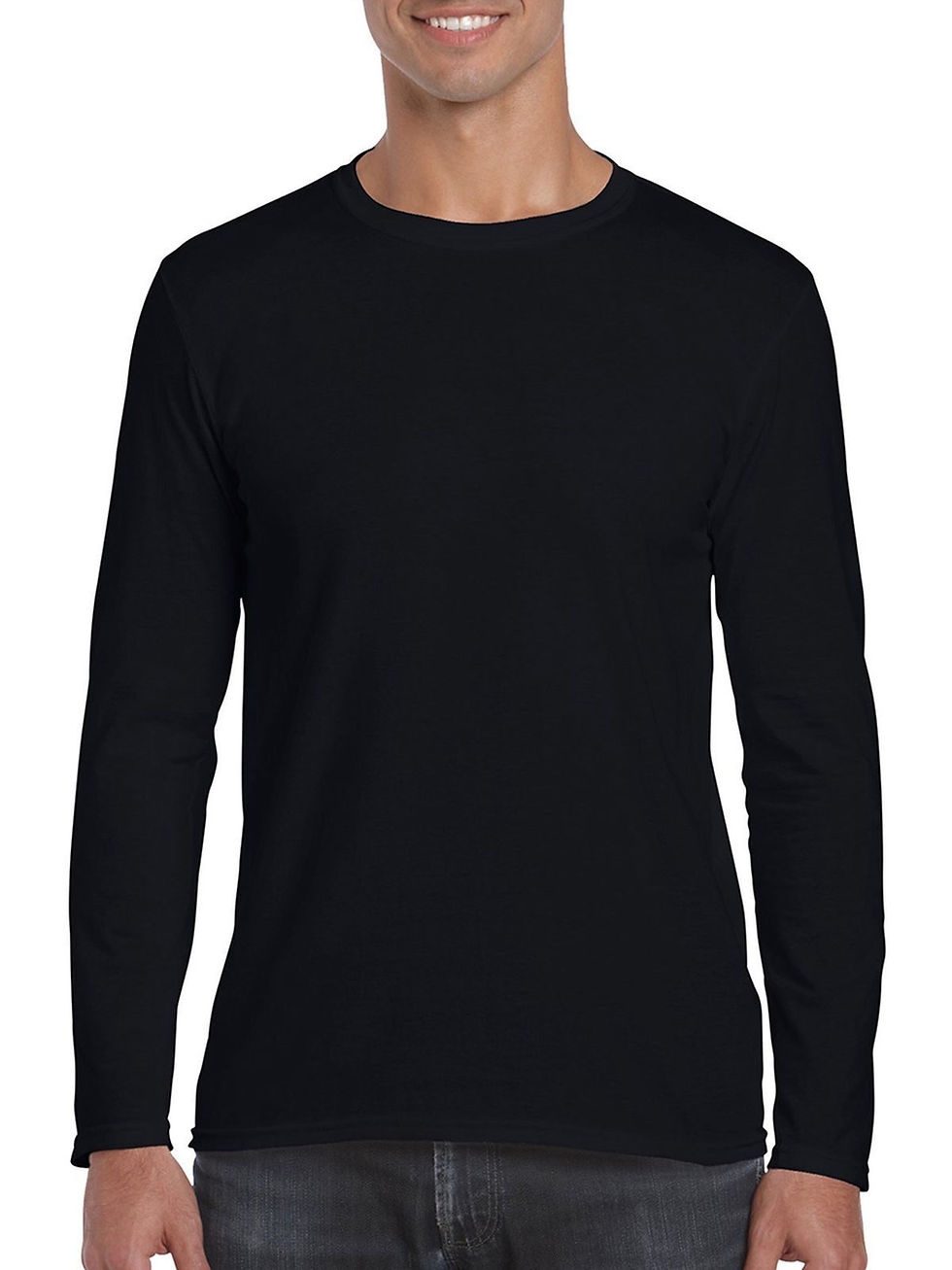 Miniature : T-shirt manches longues homme coton - 6 coloris