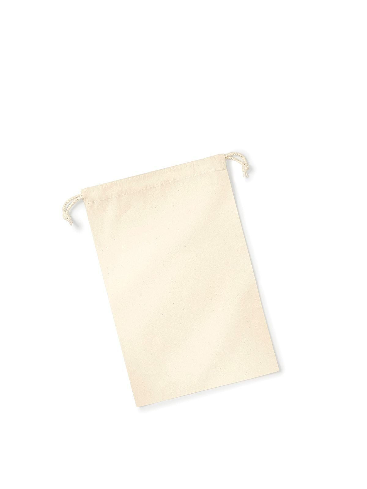 Sac à dos coton bio premium personnalisable taille M - Naturel