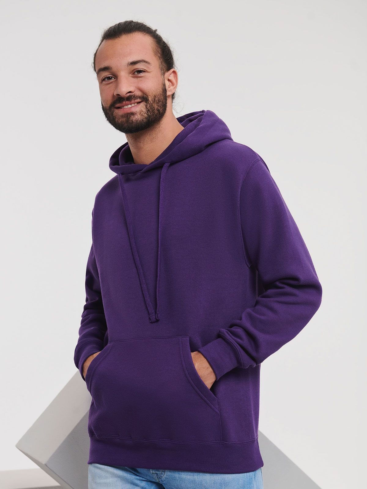 Sweat à capuche kangourou homme coton - 8 coloris