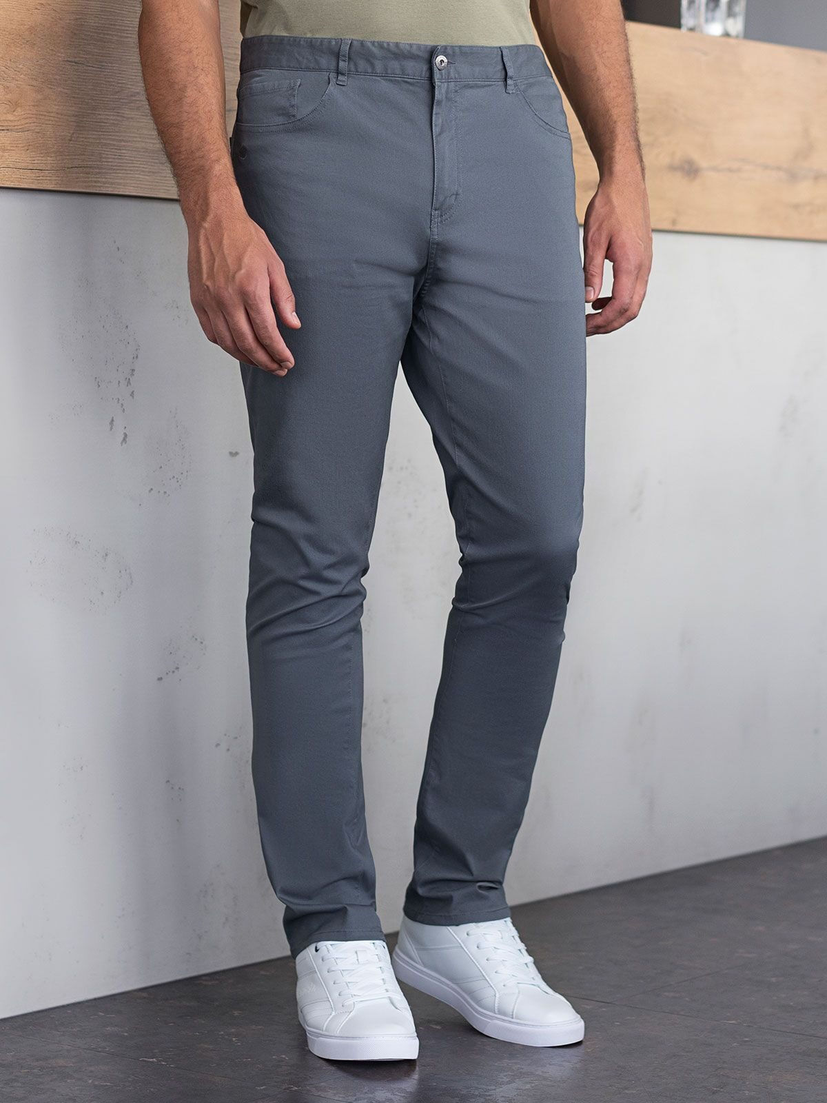 Pantalon cinq poches Homme - 5 coloris