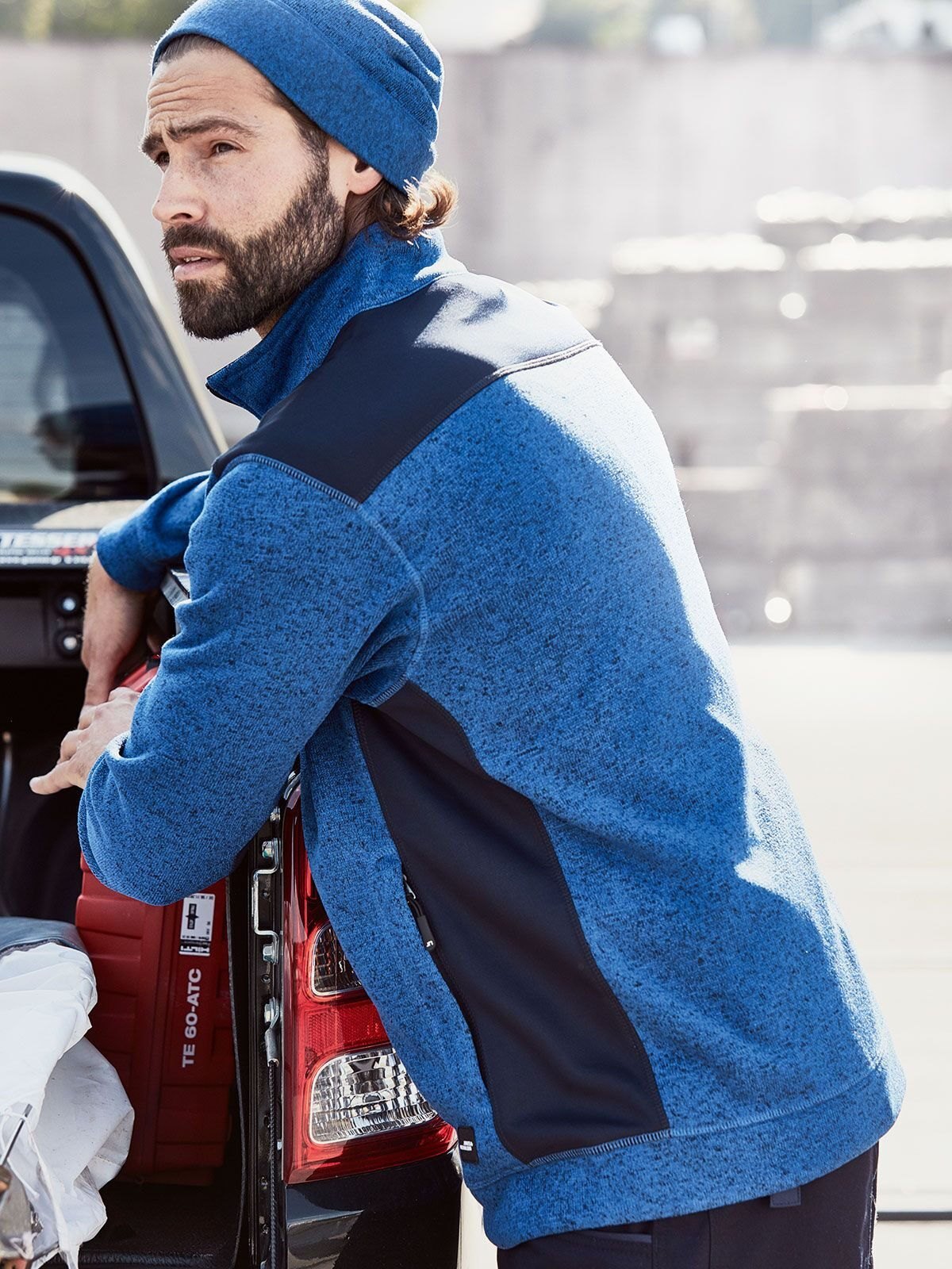 Veste polaire homme polyester - 8 coloris