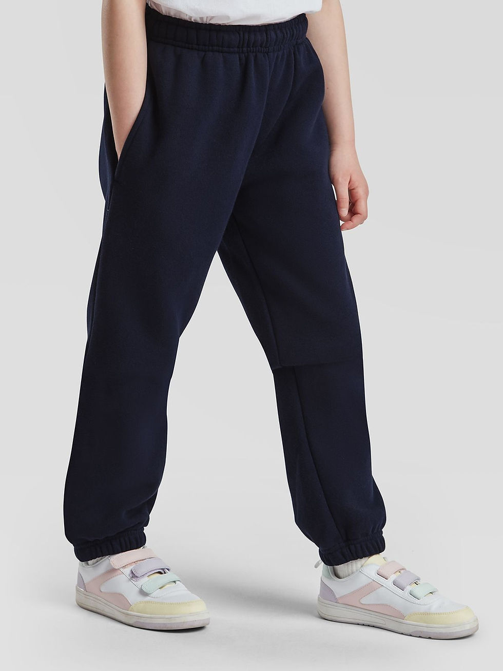 Miniature : Pantalon jogging enfant coton 260g/m² - 3 coloris