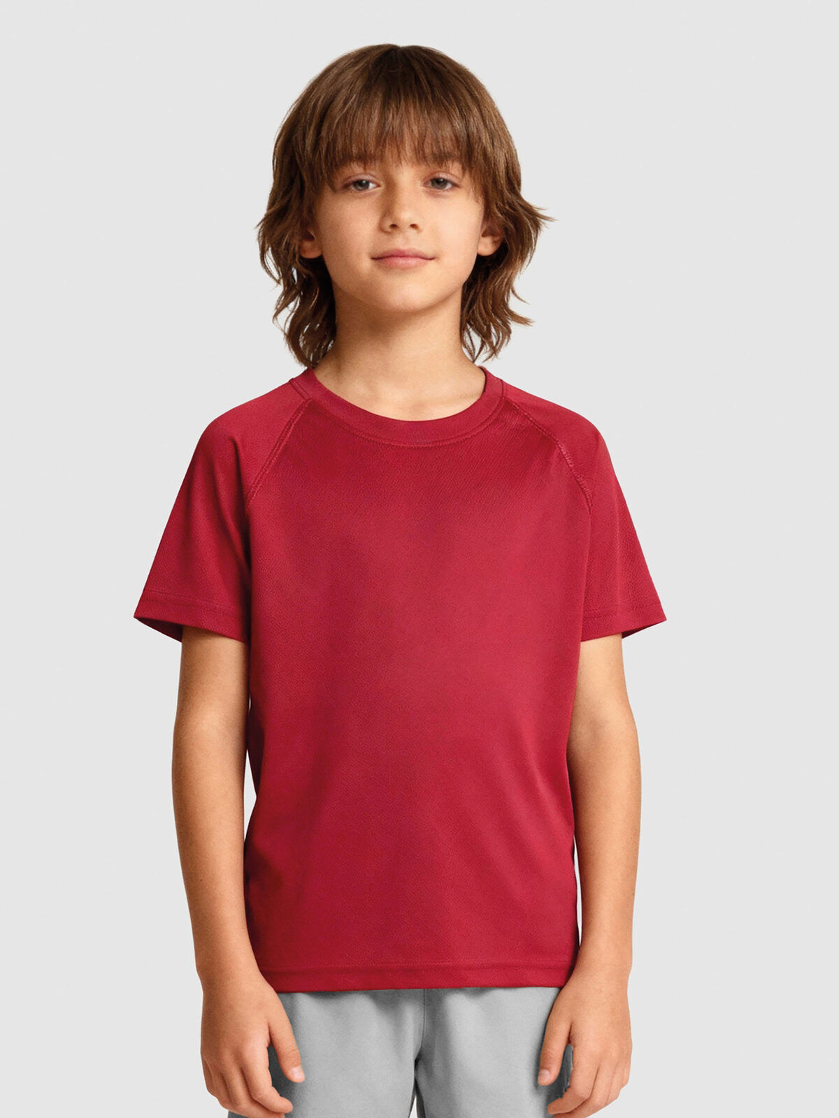 T-shirt manches courtes sport enfant polyester - 25 coloris