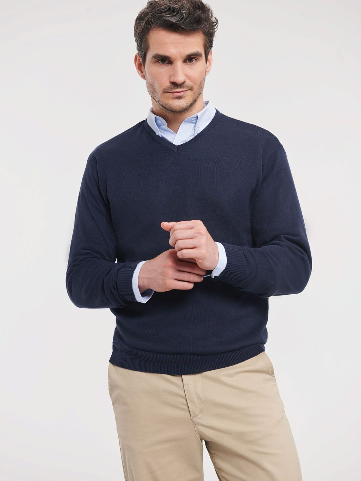 T-shirt col V homme séchage rapide - 2 coloris