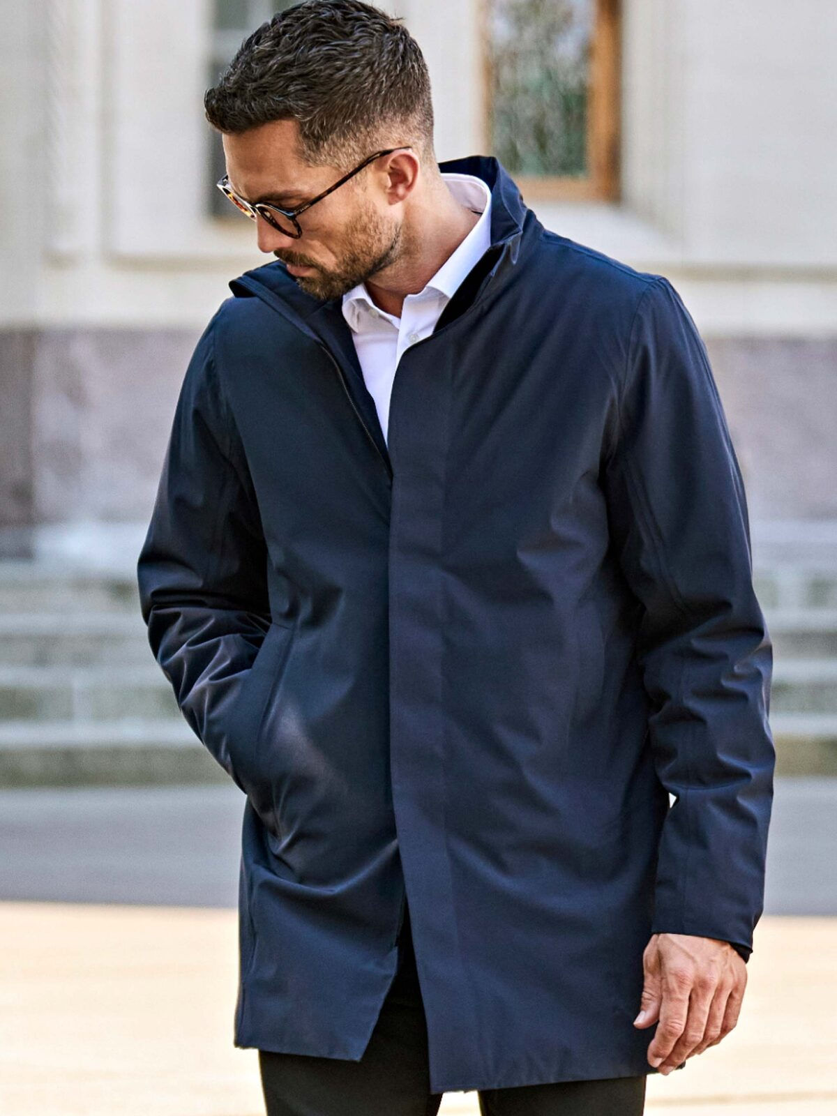 Veste homme polyester imperméable