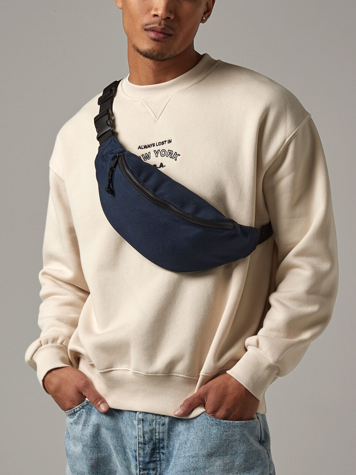 Sac banane polyester recyclé réfléchissant - 6 coloris