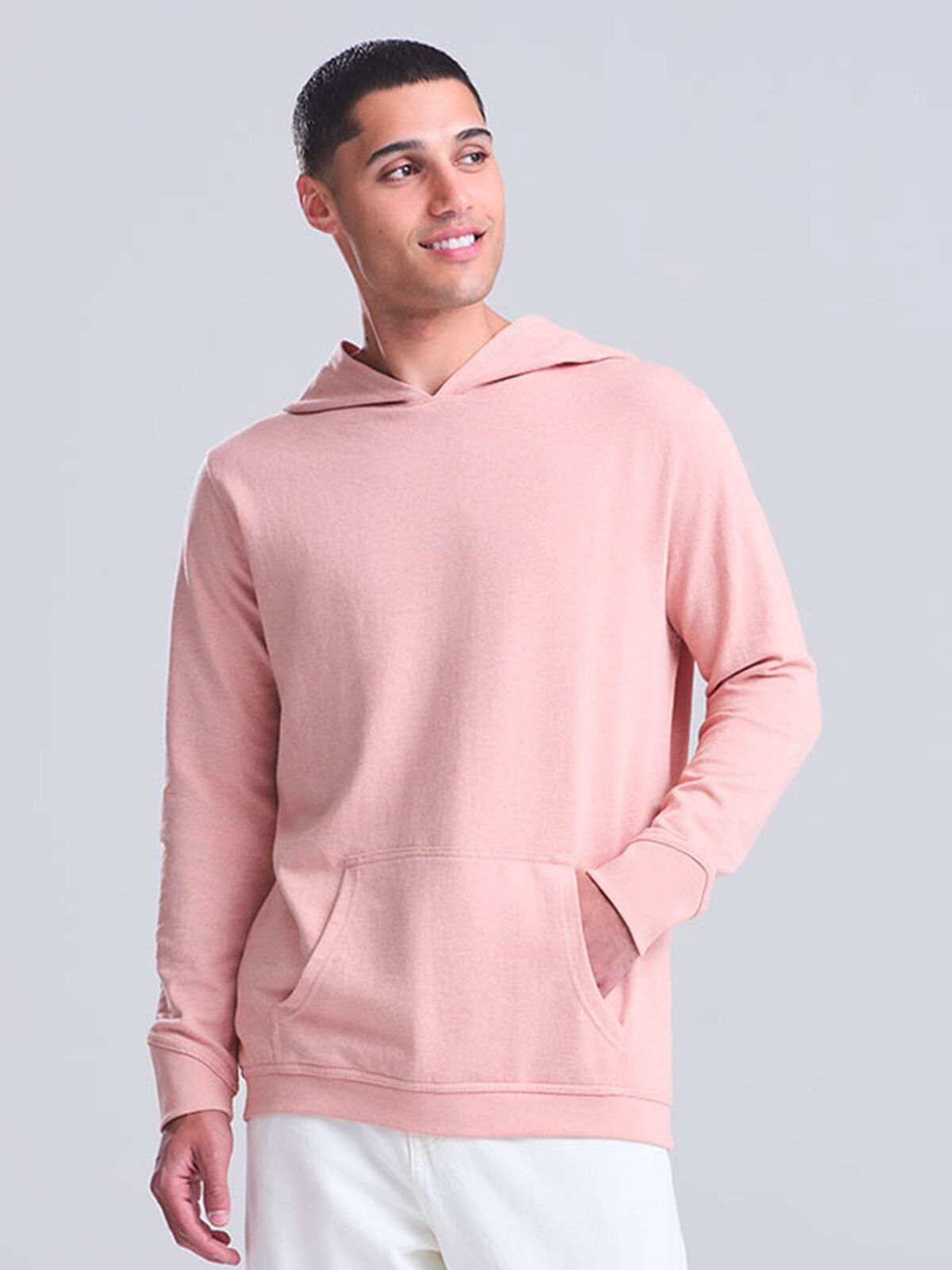 Sweat à capuche homme polycoton - 4 coloris