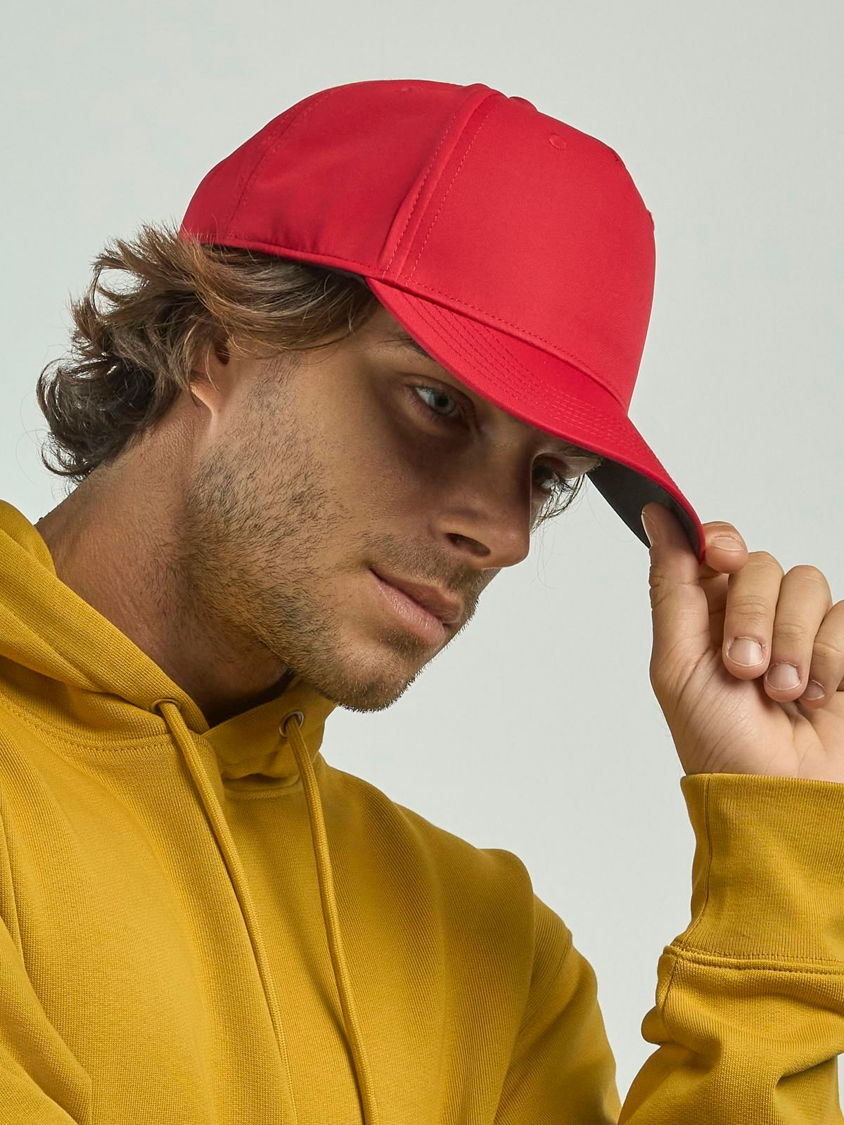Casquette baseball unisexe polyester recyclé imperméable - 6 coloris