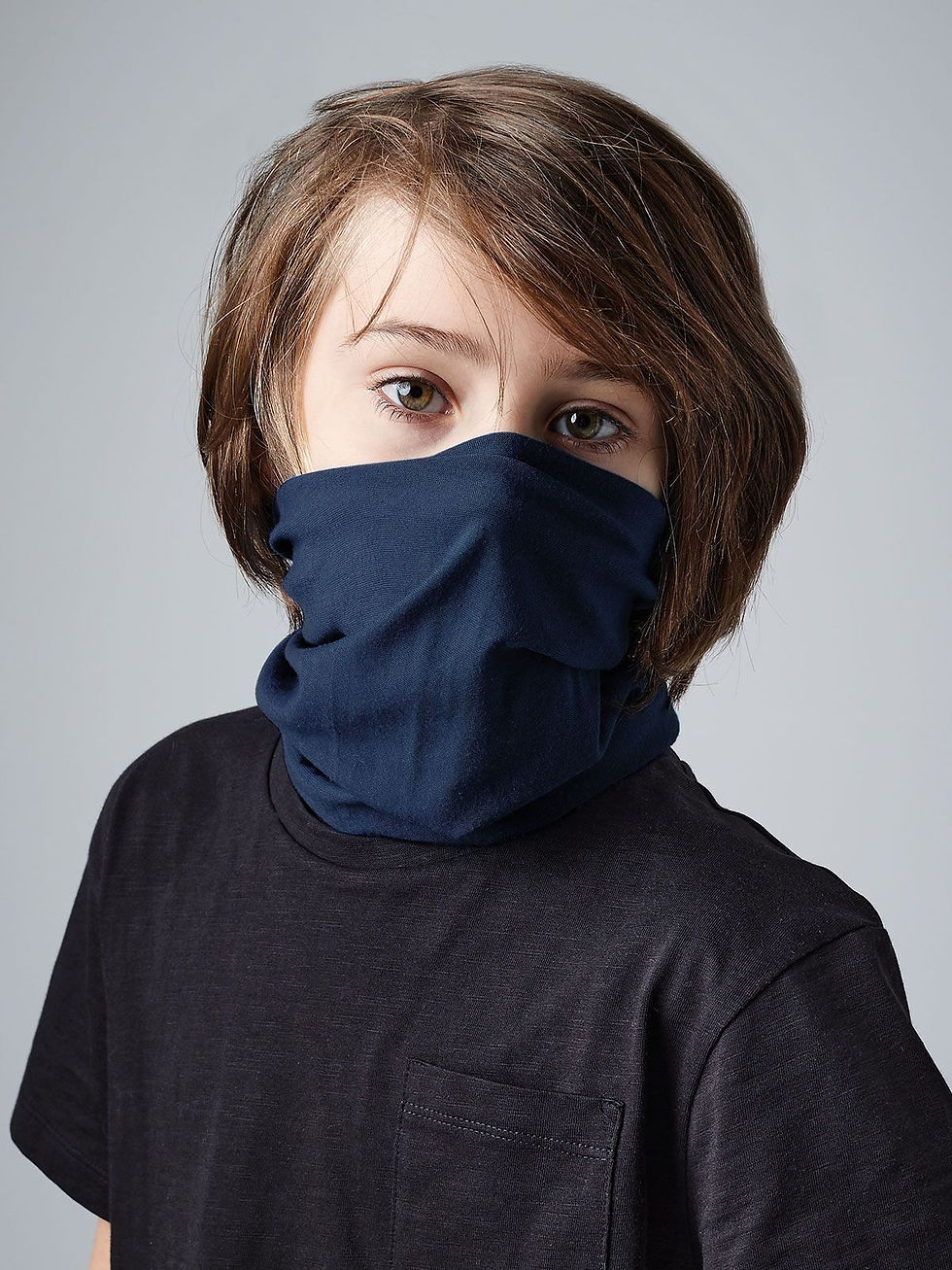Miniature : Cache-cou enfant polyester - 4 coloris