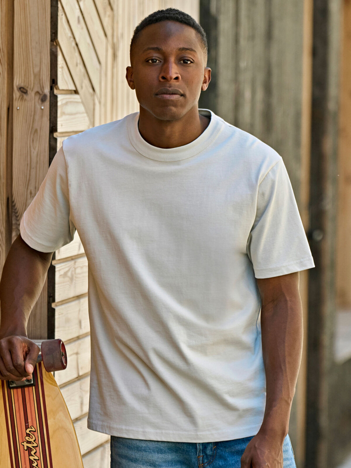 T-shirt manches courtes homme coton bio - 6 coloris
