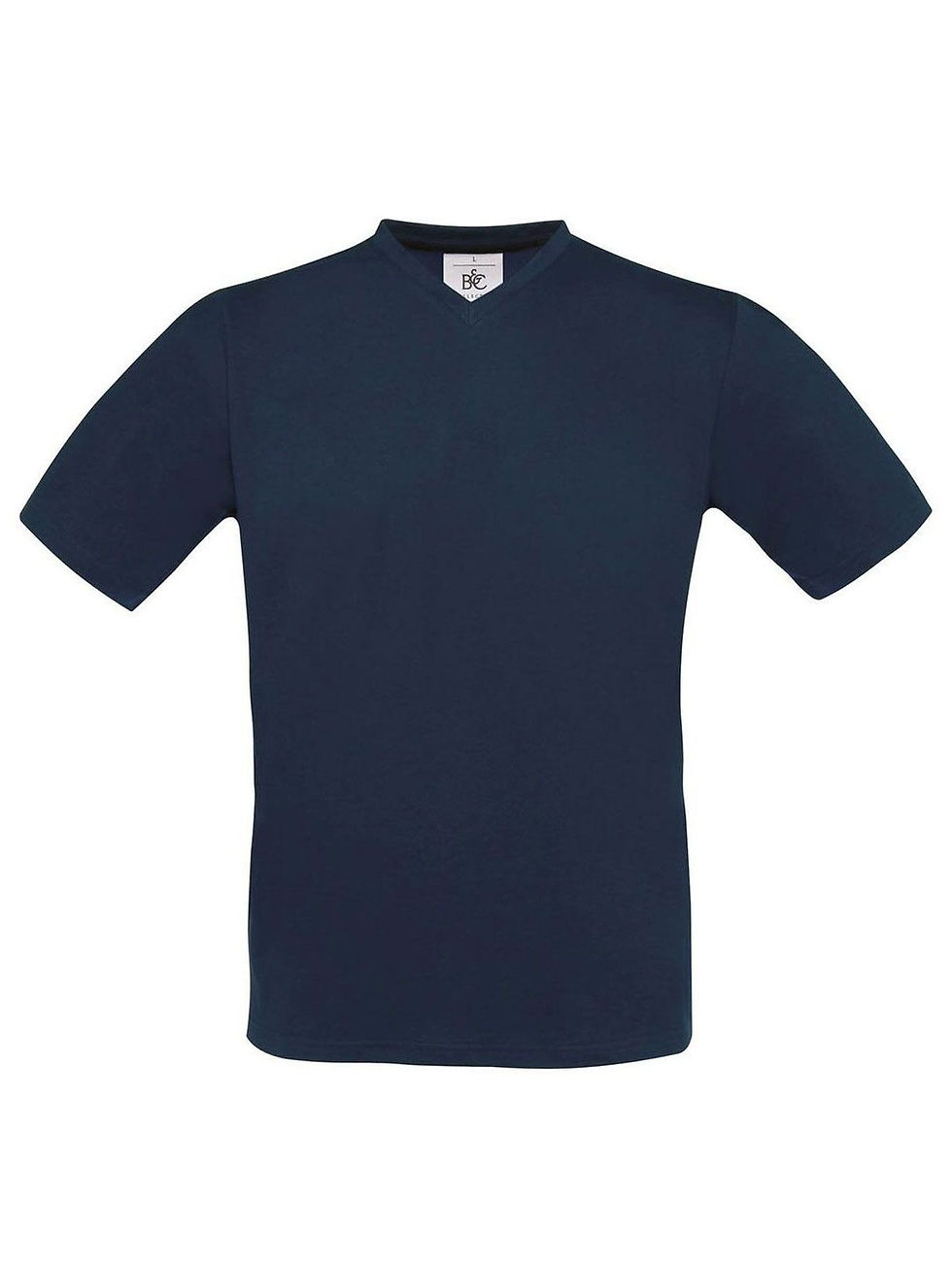 Miniature : T-shirt col V coton - 7 coloris