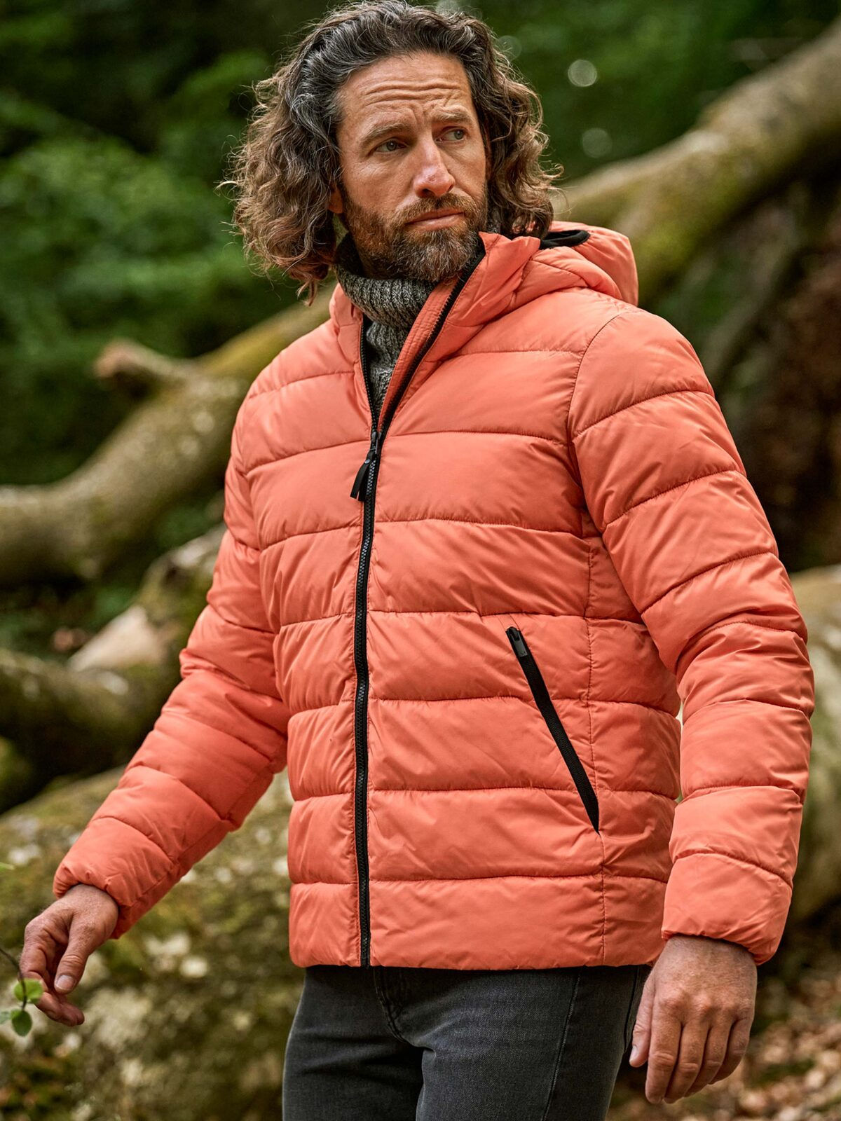 Doudoune homme polyester imperméable - 4 coloris