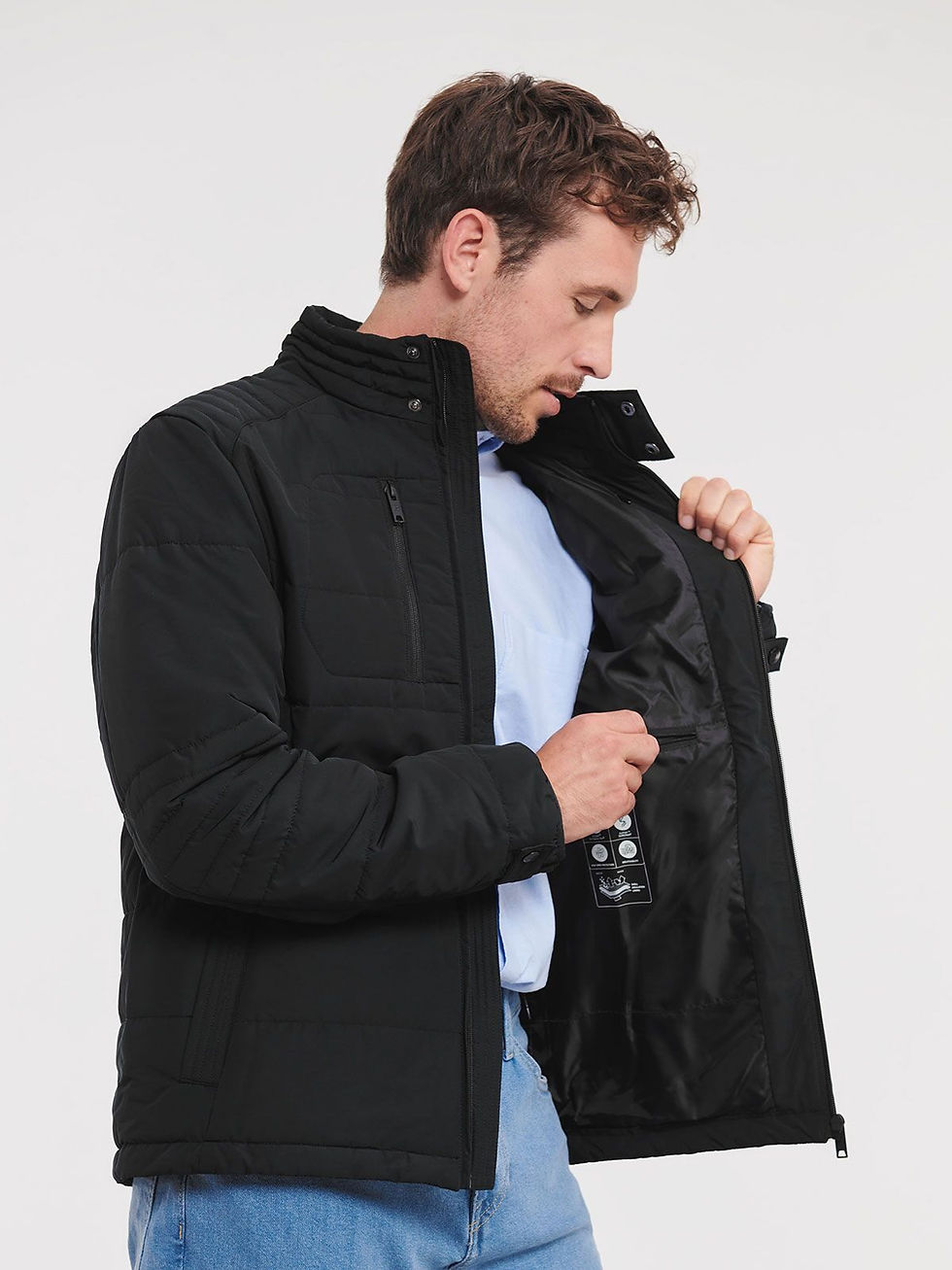 Miniature : Coupe-vent homme polyester - 2 coloris