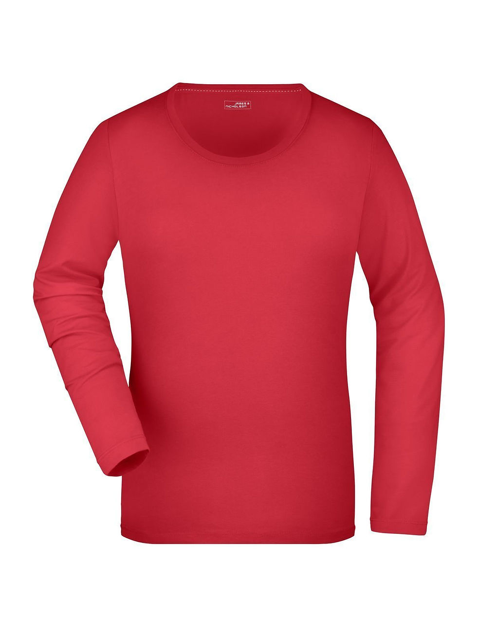 Miniature : T-shirt manches longues col V femme coton - 7 coloris