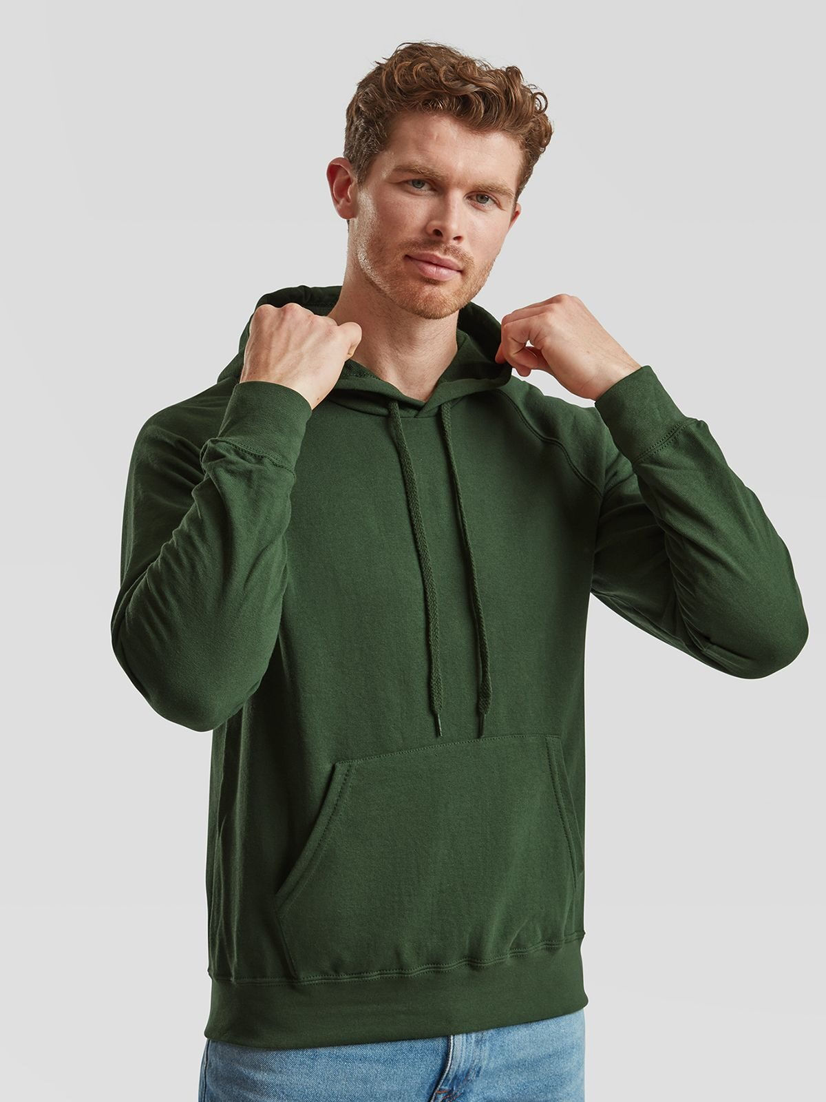Sweat à capuche kangourou coton - 9 coloris