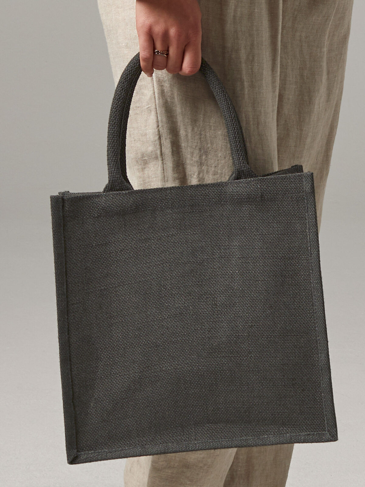 Jute Midi Tote - 4 coloris