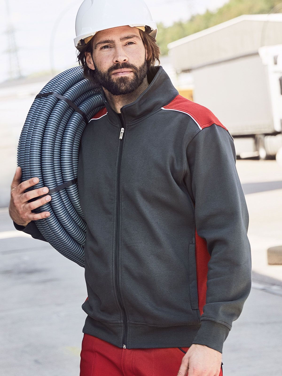 Polaire zippée homme - 6 coloris