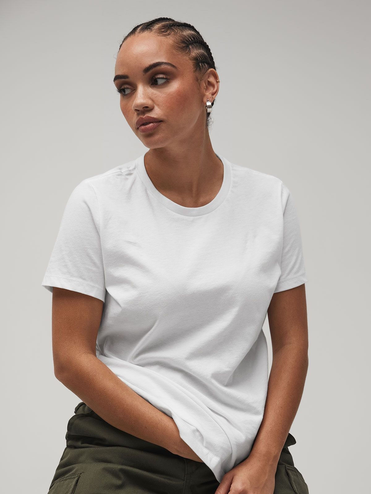 T-shirt femme coton - 3 coloris